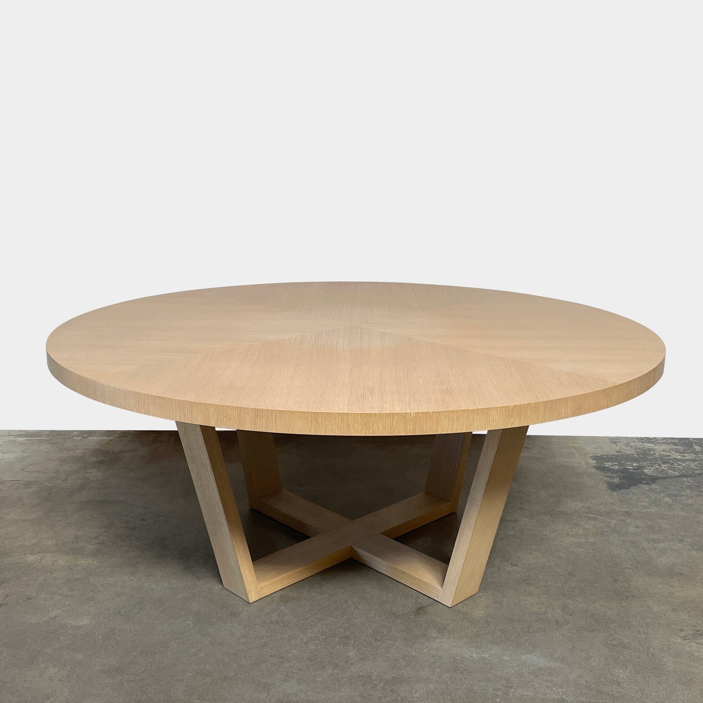 Table à manger Maxalto Xilos avec plateau rotatif