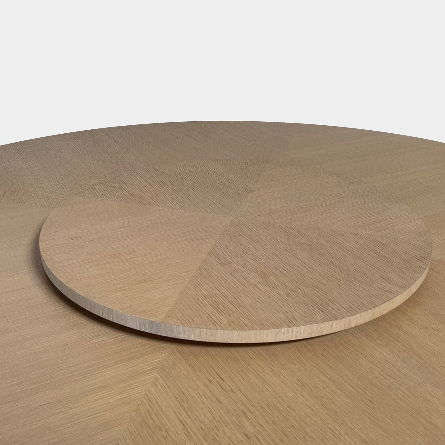 Table à manger Maxalto Xilos avec plateau rotatif