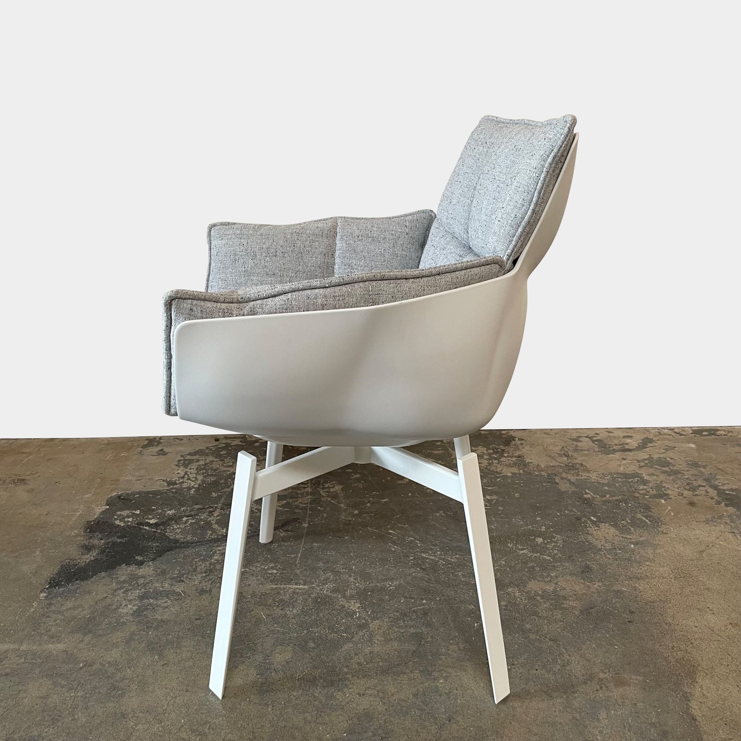 Ensemble de chaises de salle à manger pivotantes Husk