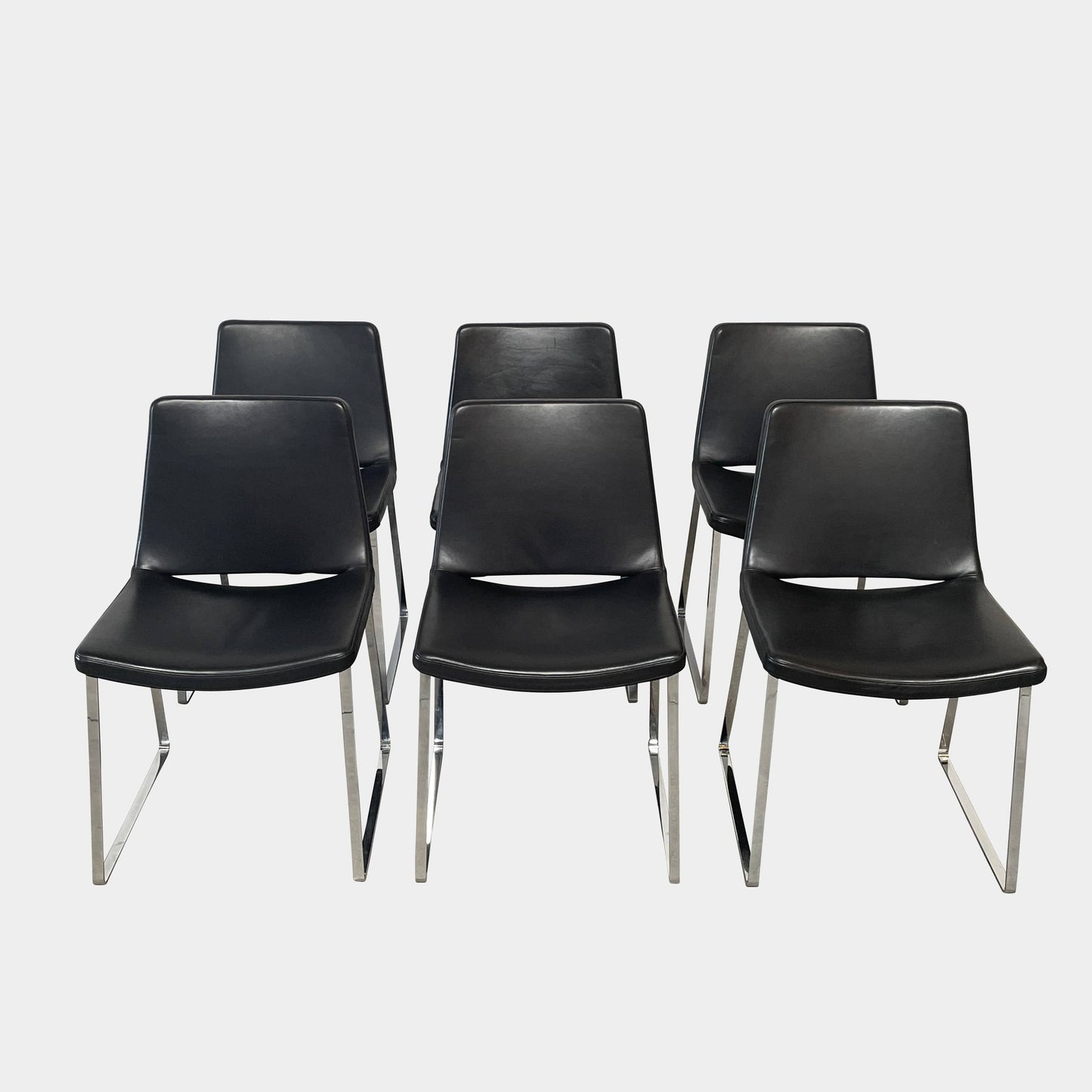 Ensemble de chaises de salle à manger Metropolitan de B&amp;B Italia