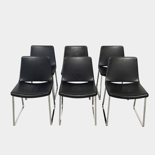Ensemble de chaises de salle à manger Metropolitan de B&amp;B Italia