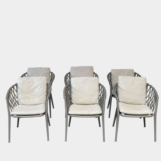 Ensemble de chaises de salle à manger d'extérieur Erica de B&amp;B Italia