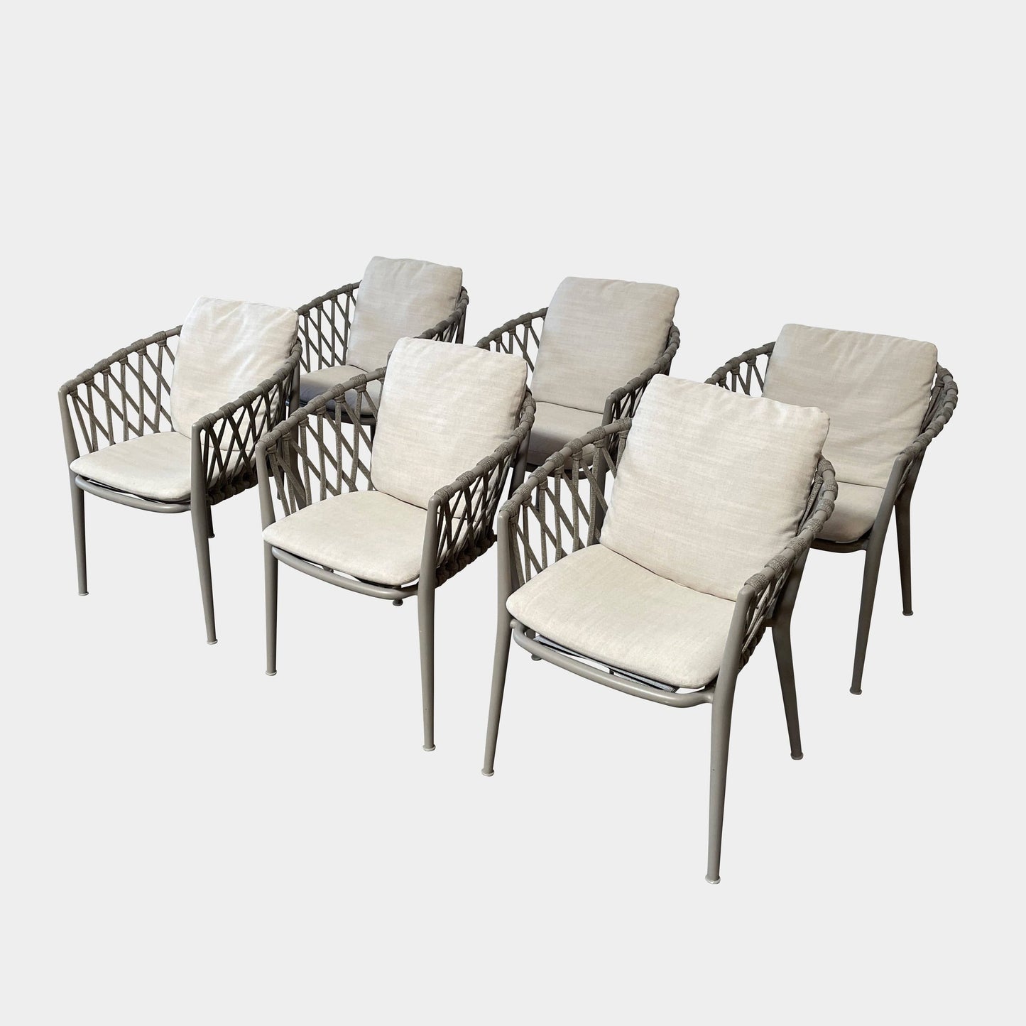 Ensemble de chaises de salle à manger d'extérieur Erica de B&amp;B Italia