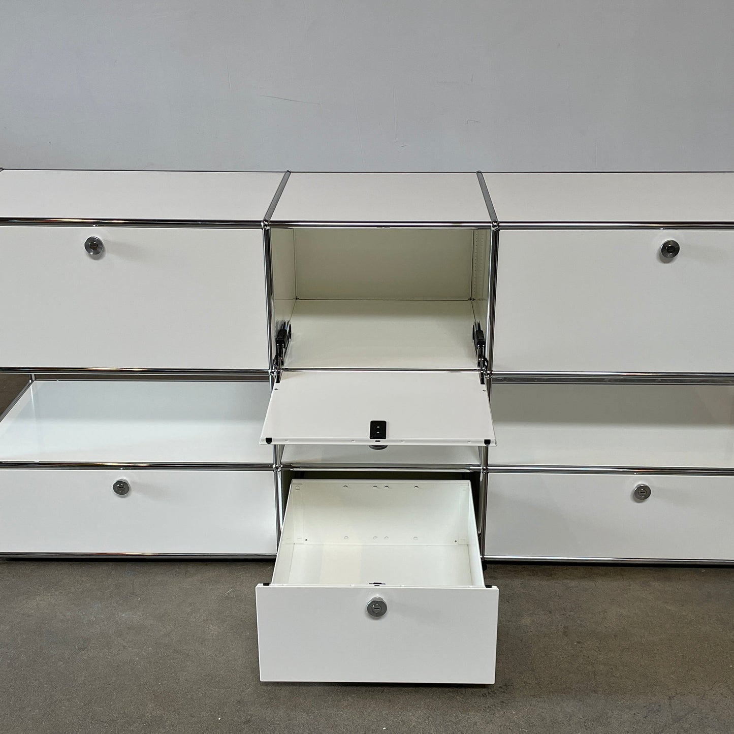 Meuble / Console USM Haller blanc