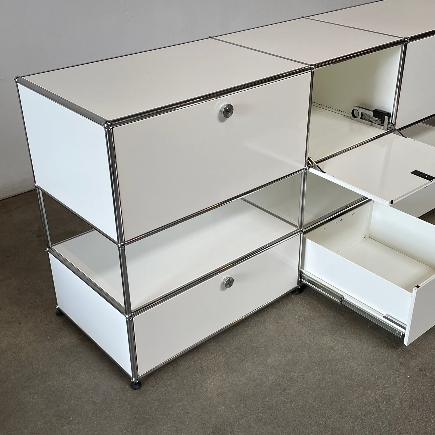 Meuble / Console USM Haller blanc