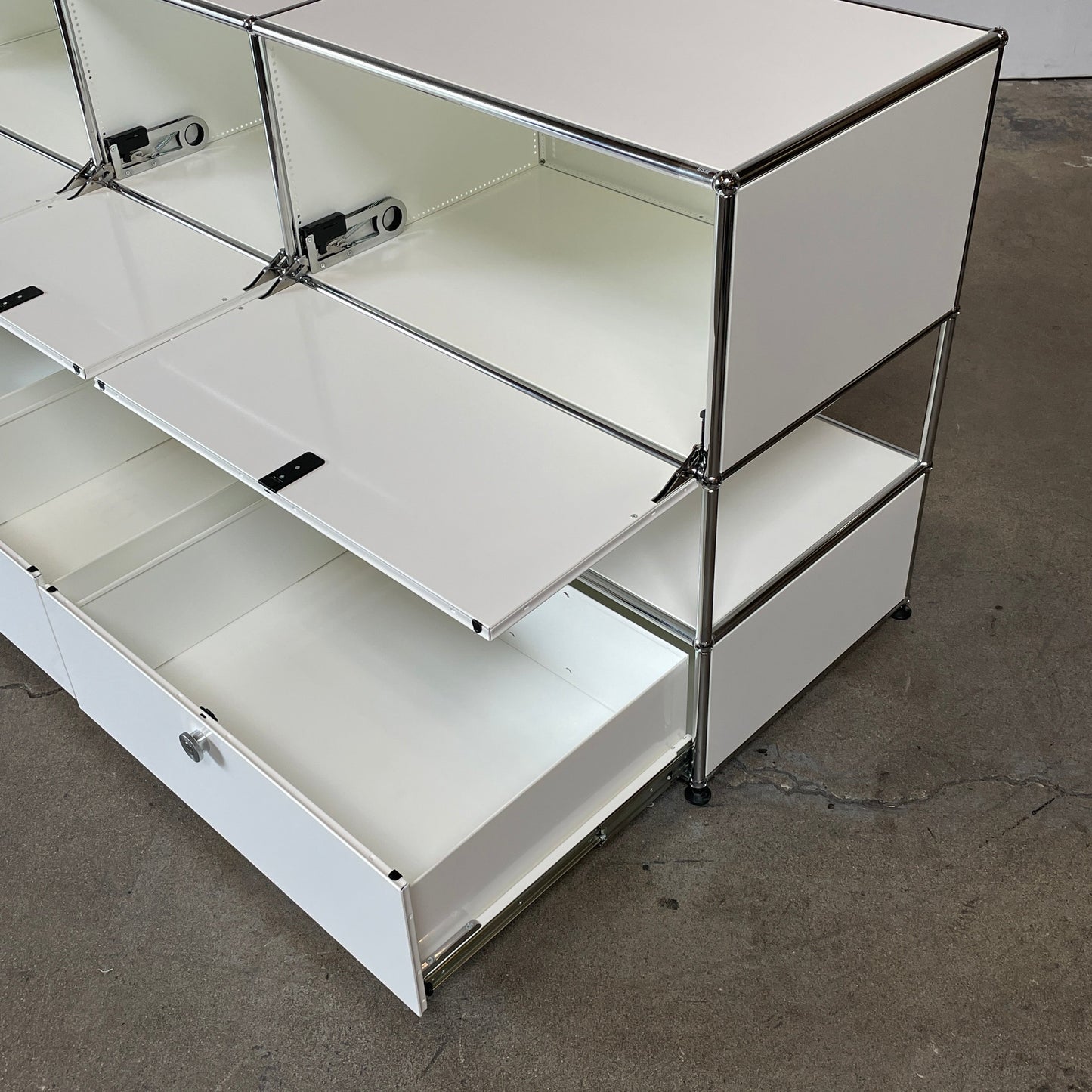 Meuble / Console USM Haller blanc