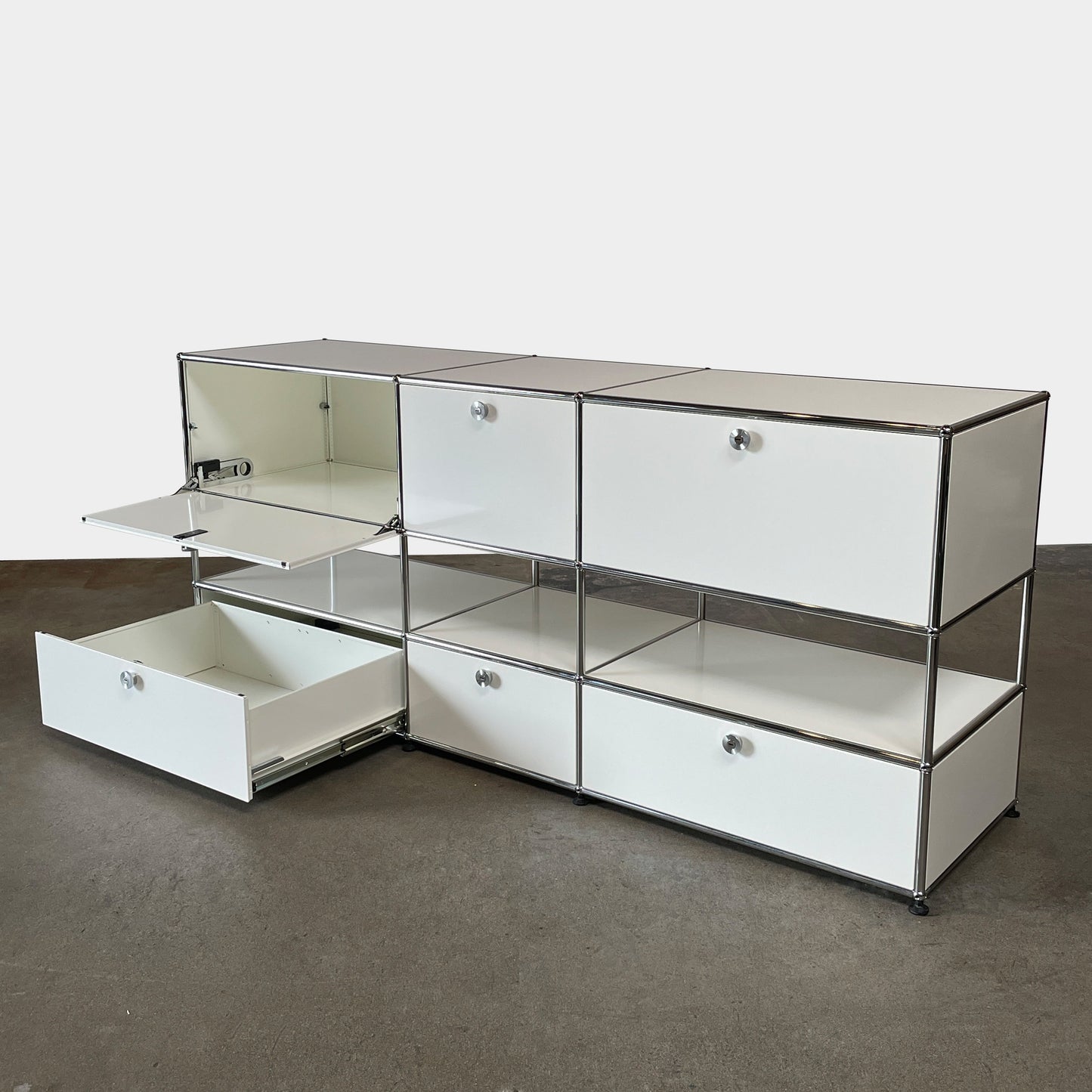 Meuble / Console USM Haller blanc