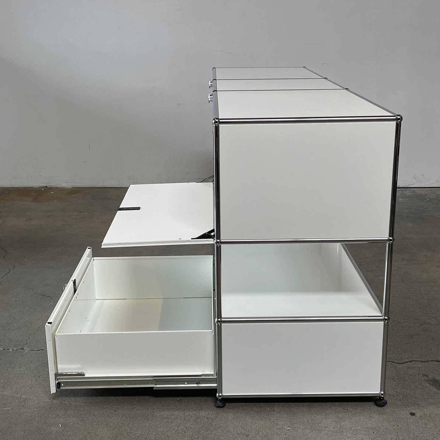 Meuble / Console USM Haller blanc