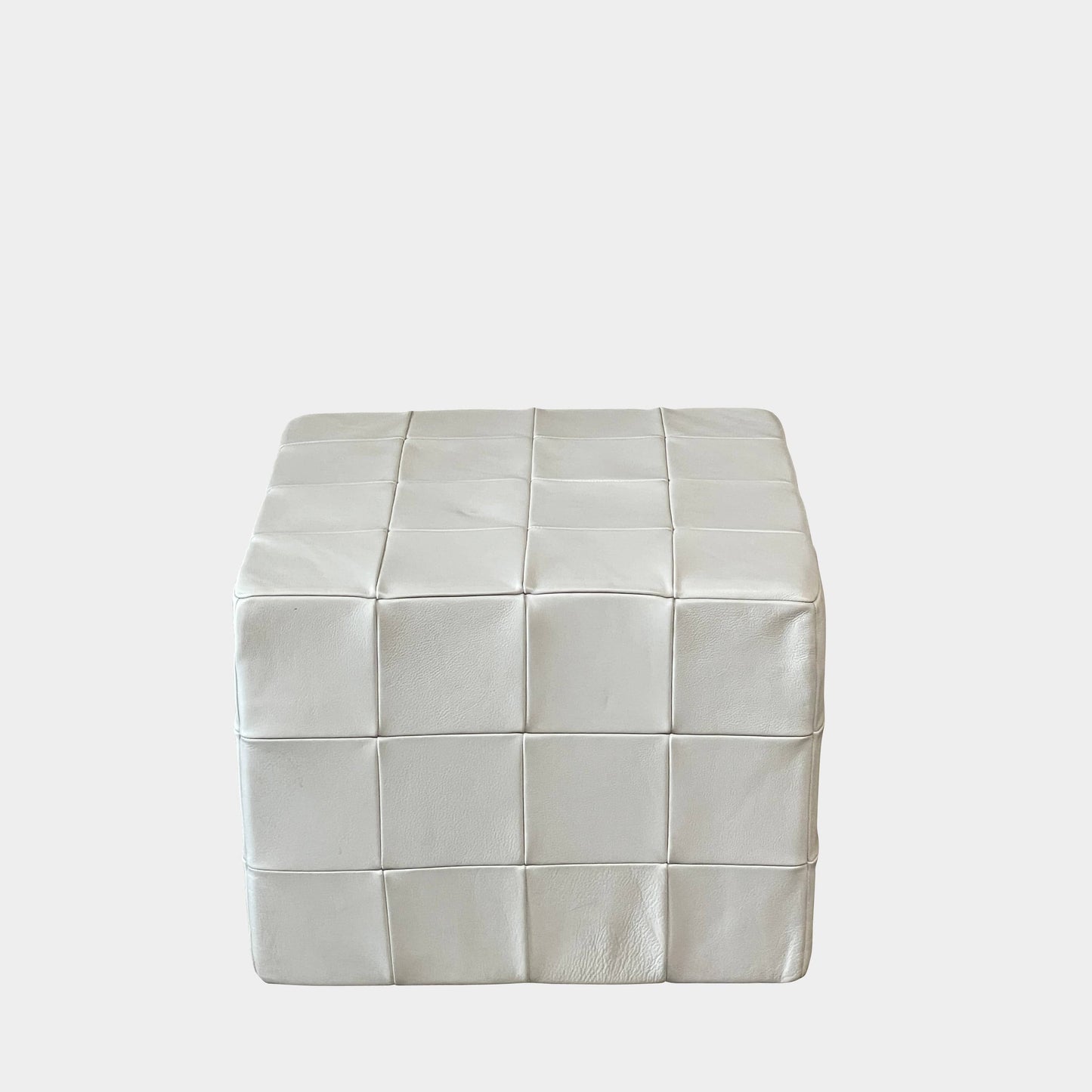 Pouf en cuir patchwork De Sede
