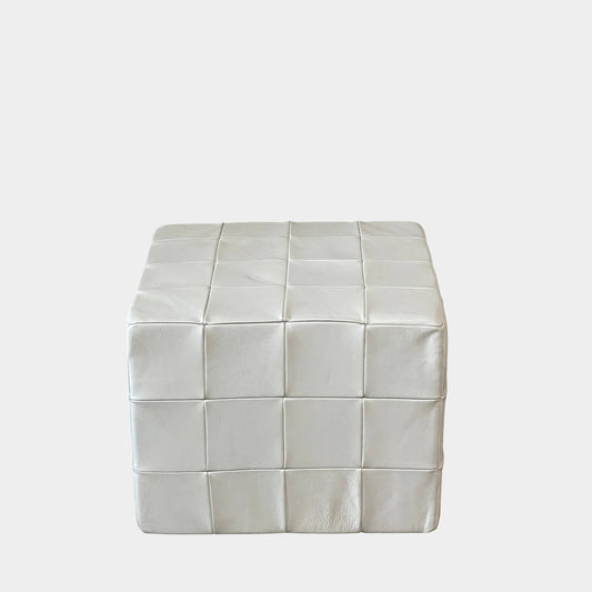 Pouf en cuir patchwork De Sede