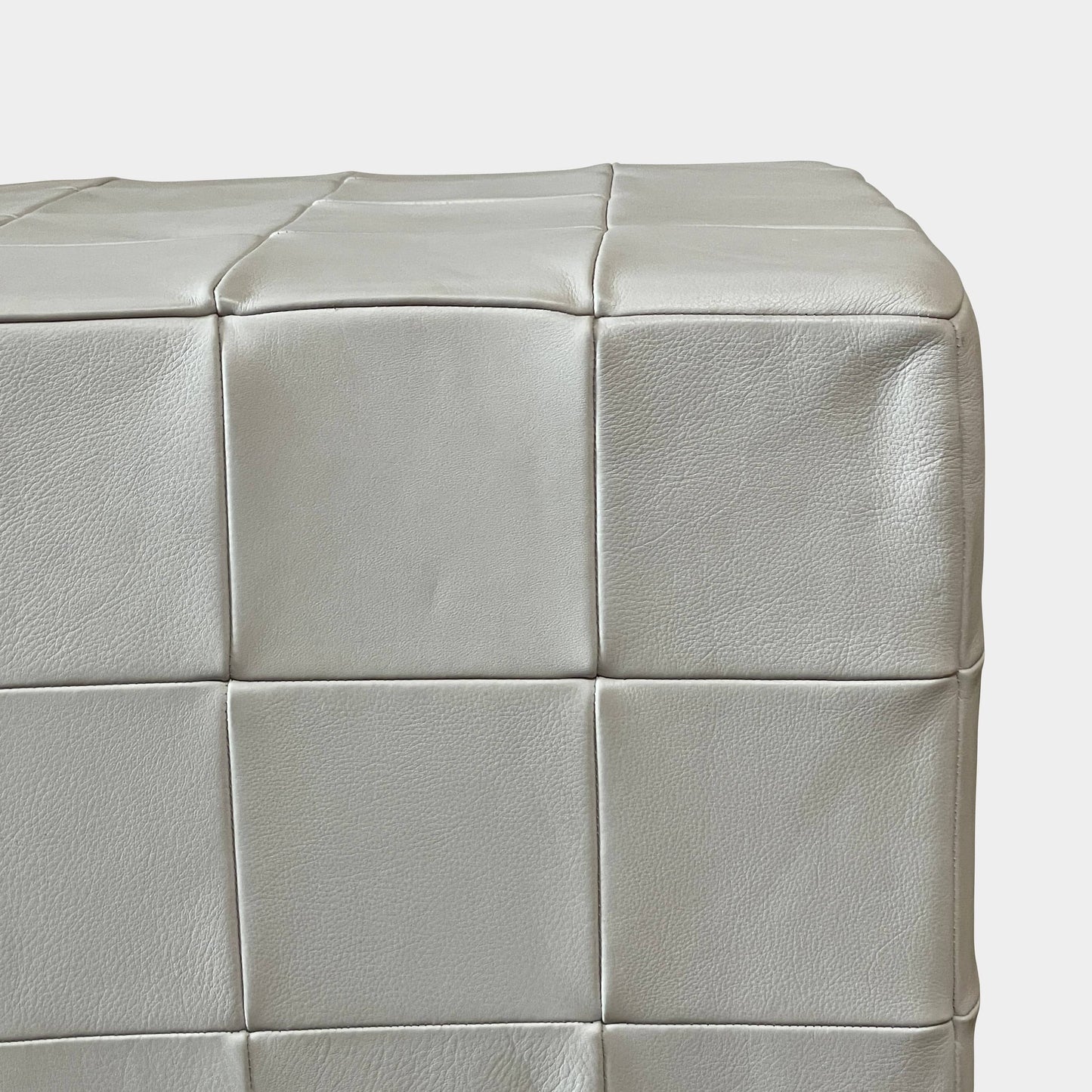 Pouf en cuir patchwork De Sede