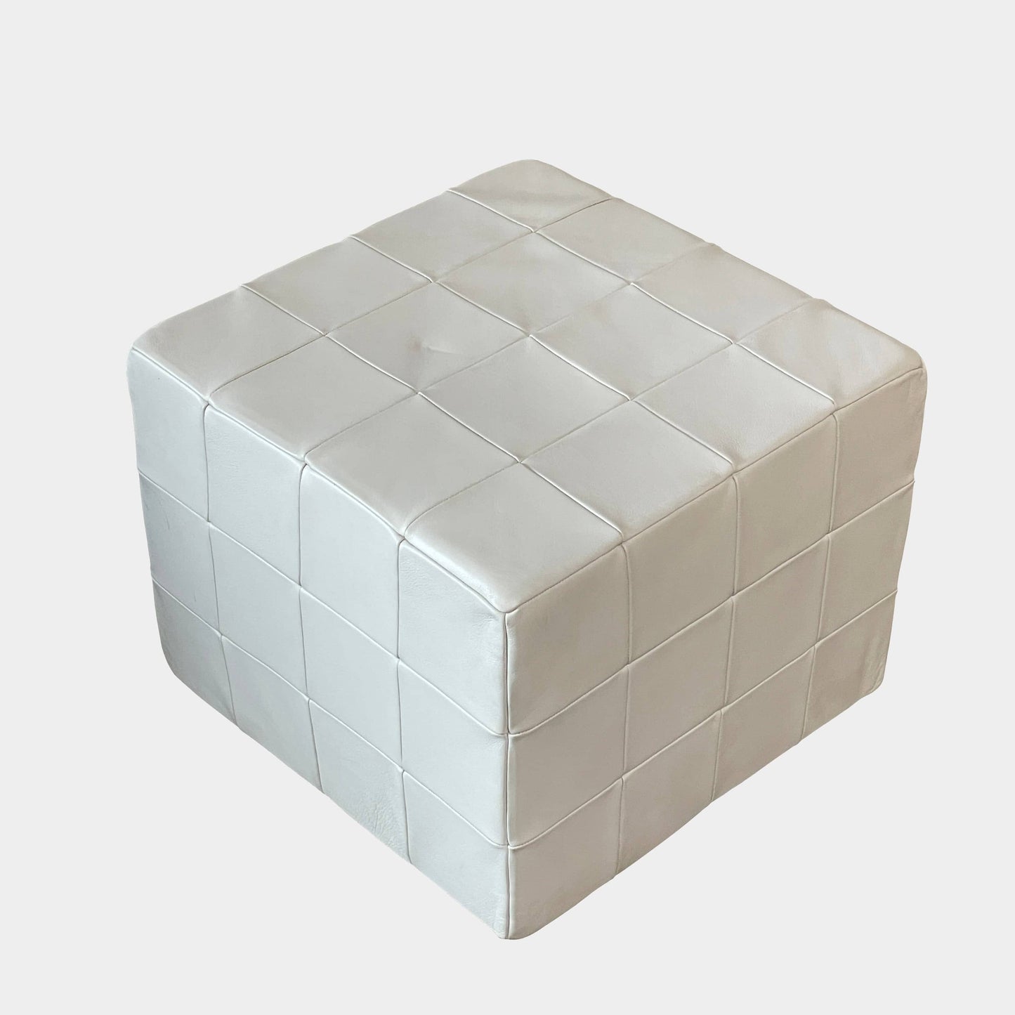 Pouf en cuir patchwork De Sede