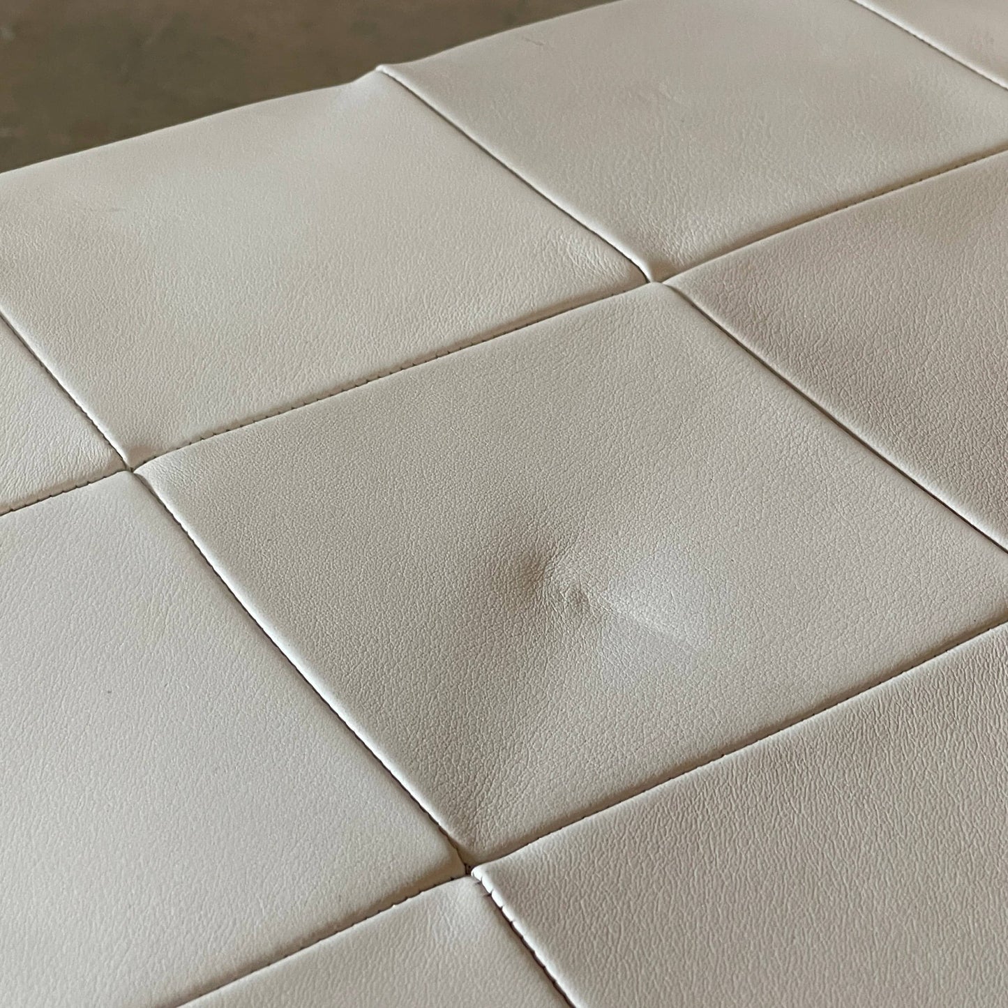 Pouf en cuir patchwork De Sede