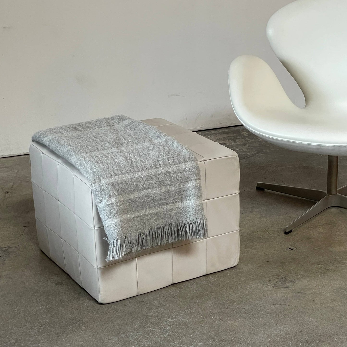 Pouf en cuir patchwork De Sede