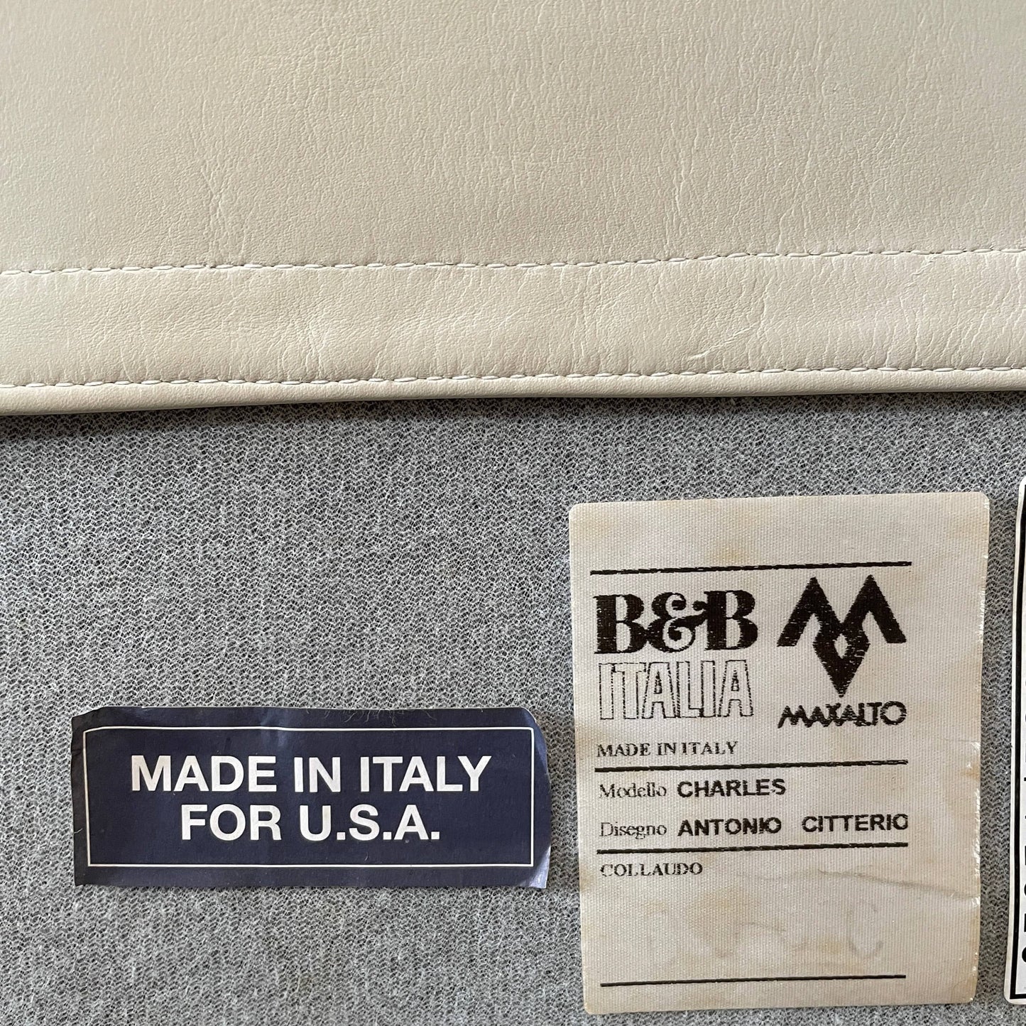 B&amp;B Italia Charles E. Lit King Size