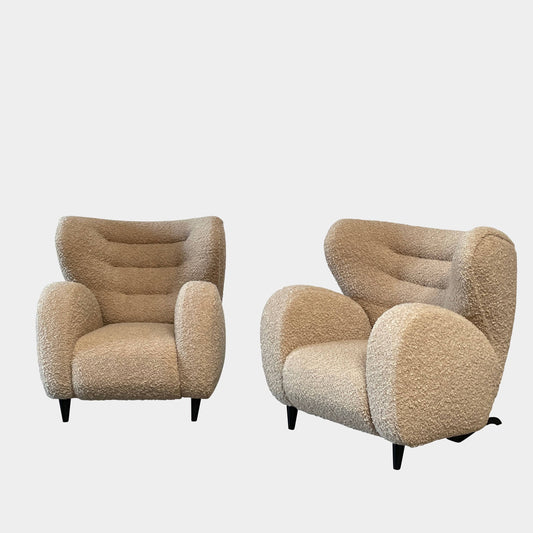 Fauteuils Pierre Augustin Rose Le Minotaure