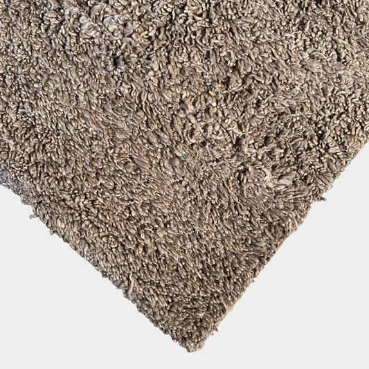 Tapis à poils longs Delinear Anemone gris chaud 8'X10'