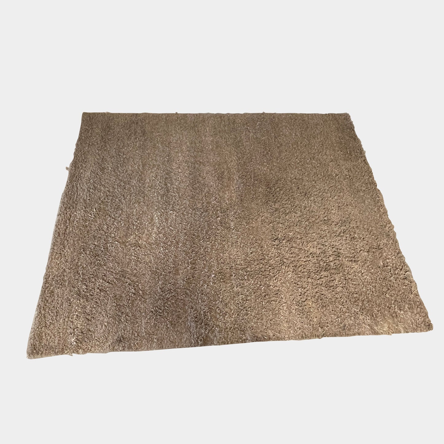 Tapis à poils longs Delinear Anemone gris chaud 8'X10'