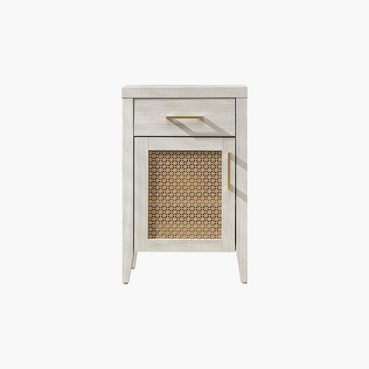 Andy Nightstand with Golden Mesh Door