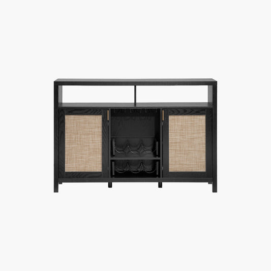 Savanna Bar Cabinet with Glass Holder