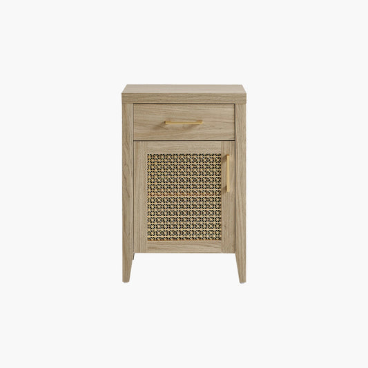 Andy Vintage Nightstand with 1 Door and 1 Drawer