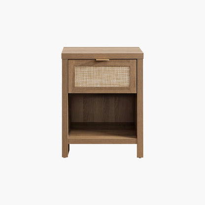 Savanna Rattan Nightstand with 1 Drawer