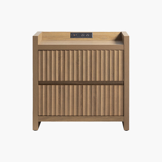 Prelude Nightstand with Charger Station