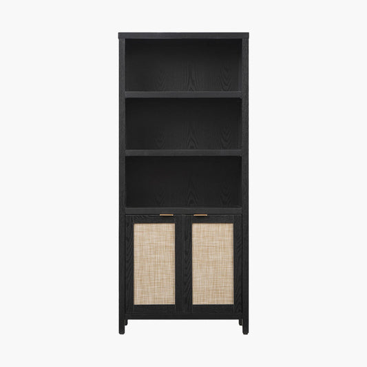 Savanna 70.9'' Tall Black Bookcase