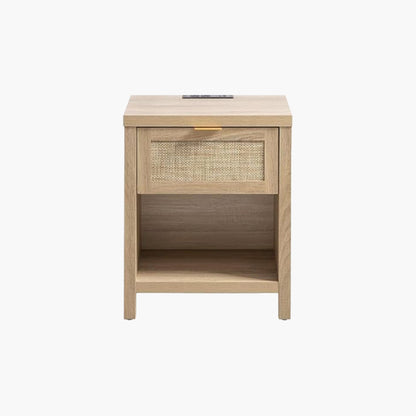 Savanna Nightstand with Charge Station