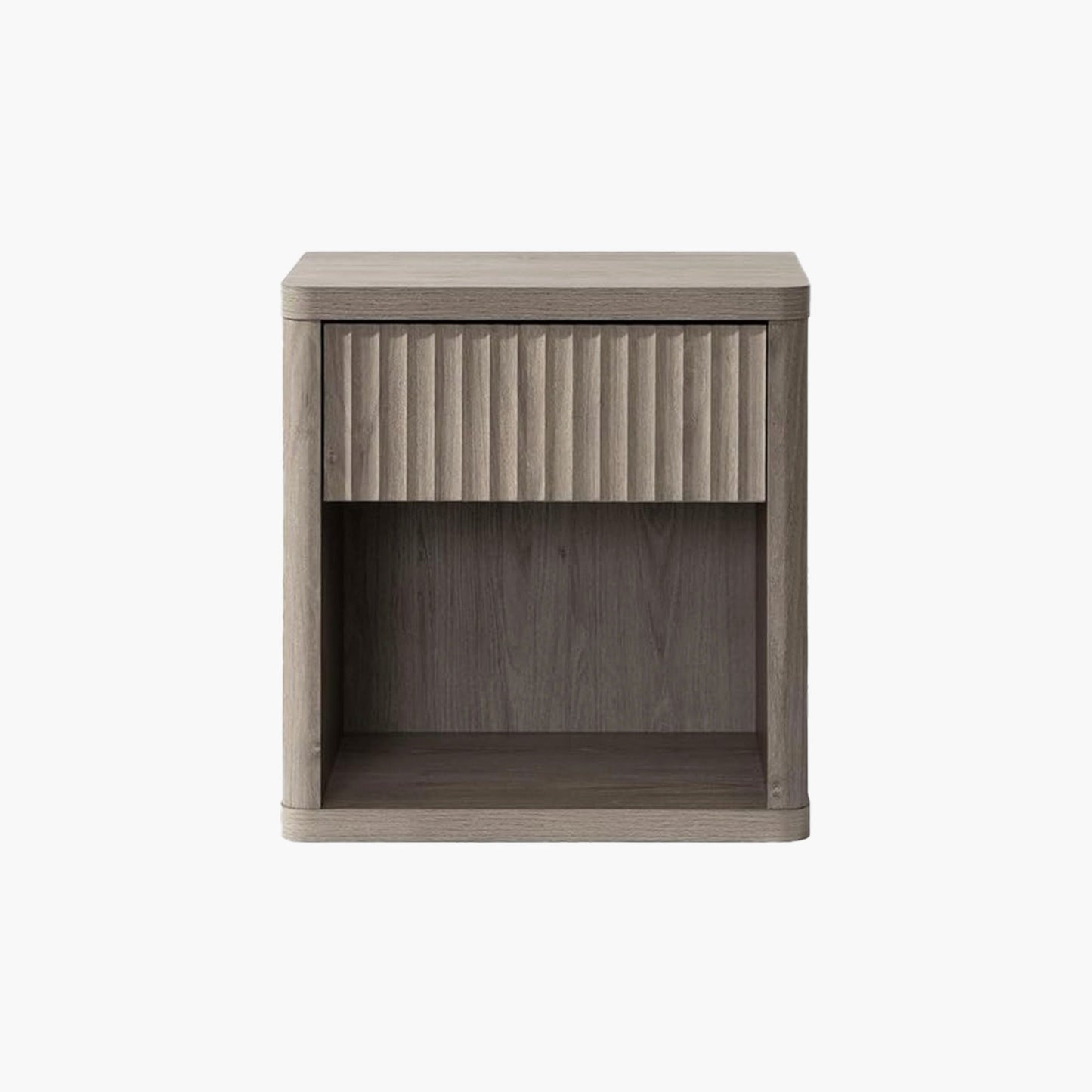 Cas Night Stand with Storage, 24.1 Inch Tall
