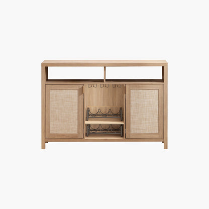 Savanna Bar Cabinet with Glass Holder