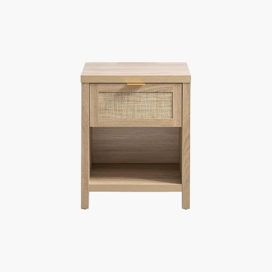 Savanna Rattan Nightstand for Bedroom
