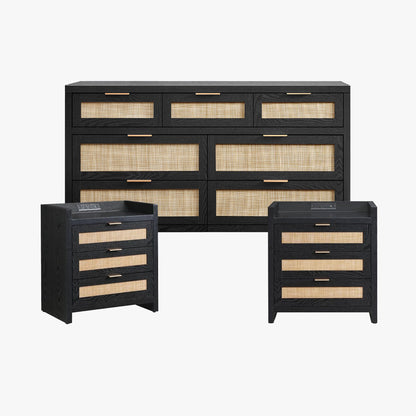 Savanna Dresser and Nightstands Set of 2
