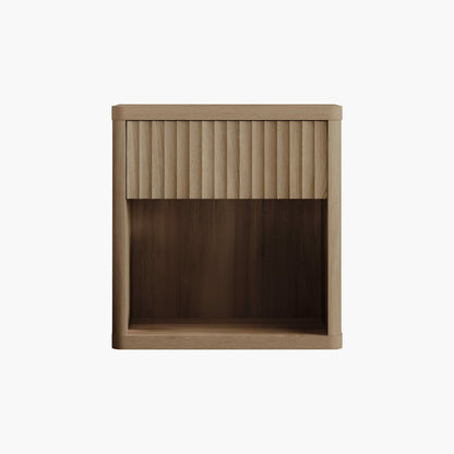 Cas Night Stand with Storage, 24.1 Inch Tall