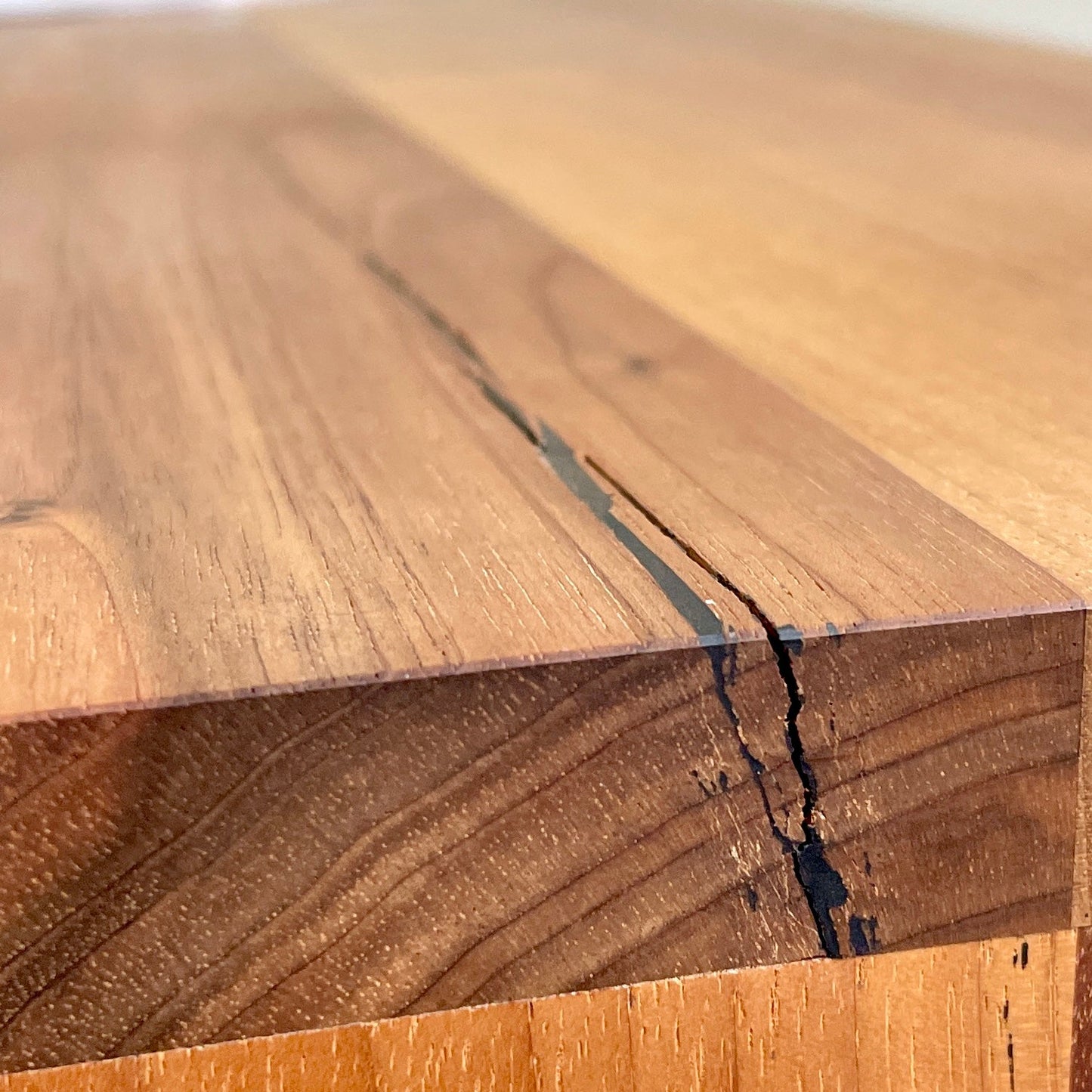 Table haute en chêne Ponte e15