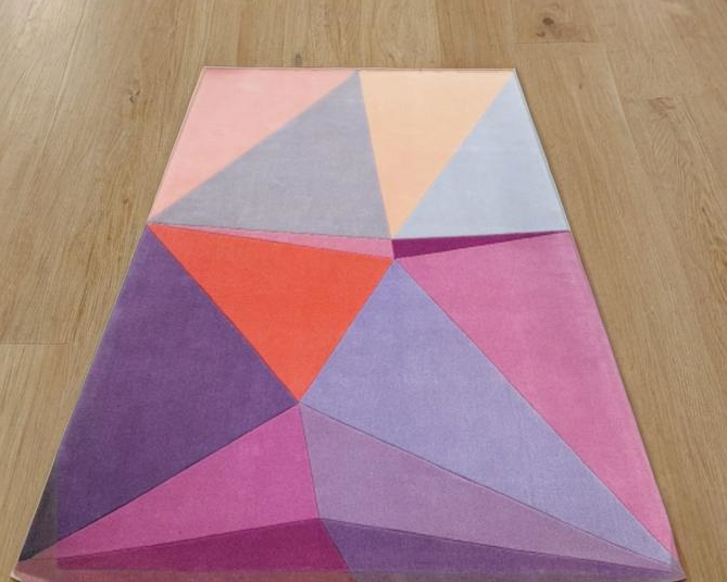 Tapis fendu à formes géométriques Paul Smith Pastels