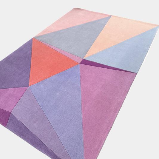 Tapis fendu à formes géométriques Paul Smith Pastels