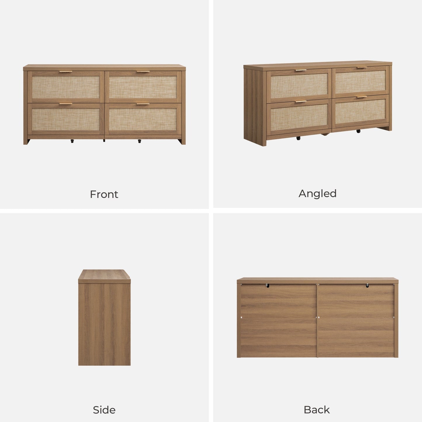 Savanna Modular 8 Drawers Dresser